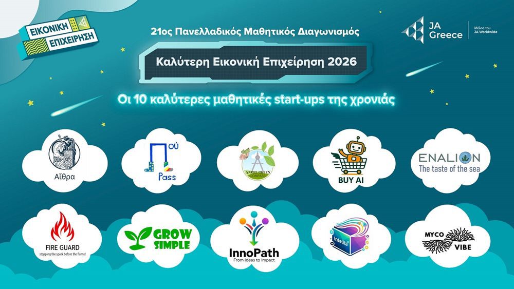 Η Mycovibe του 1ου ΕΠΑΛ & 1ου ΓΕΛ Κιλκίς στις 10 καλύτερες μαθητικές start-ups της Ελλάδας!